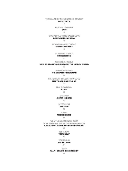 Modern Movie Songs - 3rd Edition | 小雅音樂 Hsiaoya Music