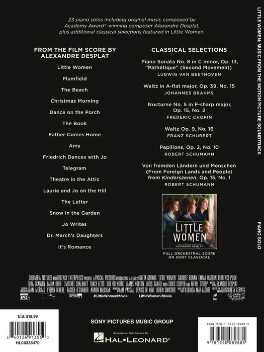 Little Women Music from the Motion Picture | 小雅音樂 Hsiaoya Music