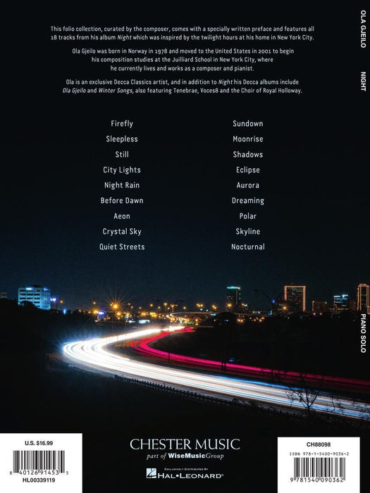 Night for Piano Solo 鋼琴 | 小雅音樂 Hsiaoya Music