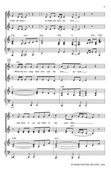 To Make You Feel My Love | 小雅音樂 Hsiaoya Music