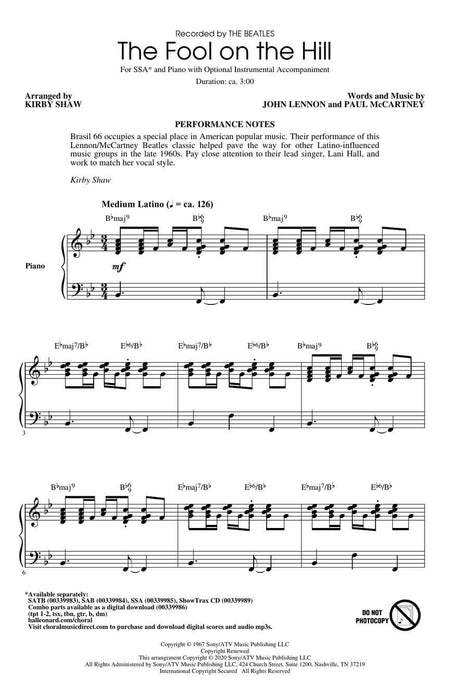 The Fool on the Hill | 小雅音樂 Hsiaoya Music