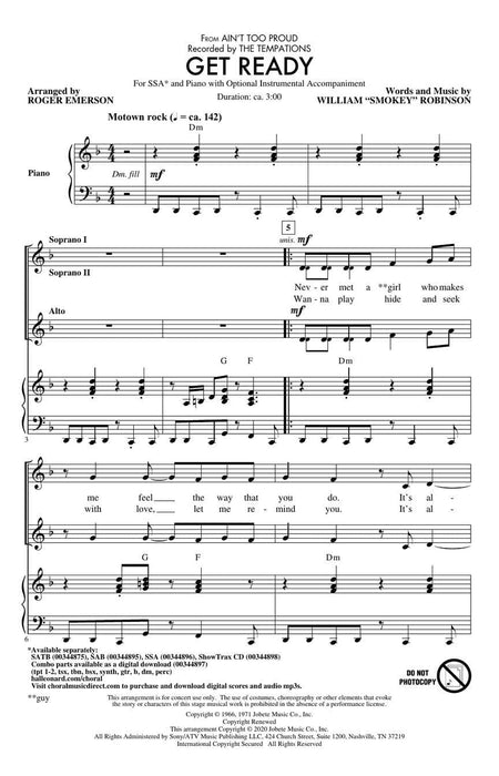 Get Ready from Ain't Too Proud | 小雅音樂 Hsiaoya Music