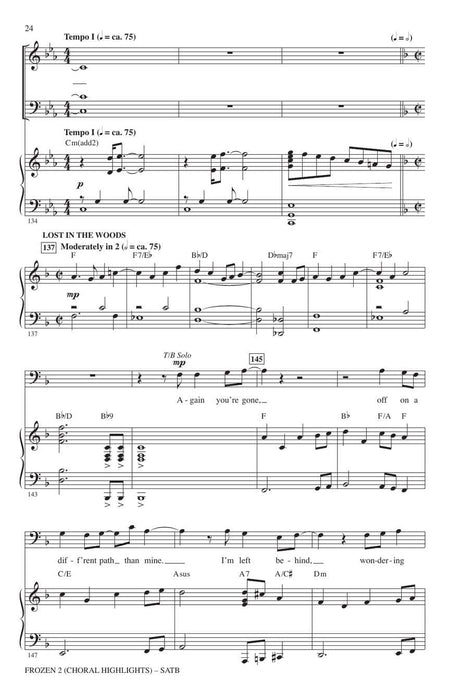 Frozen 2 (Choral Highlights) 合唱 | 小雅音樂 Hsiaoya Music