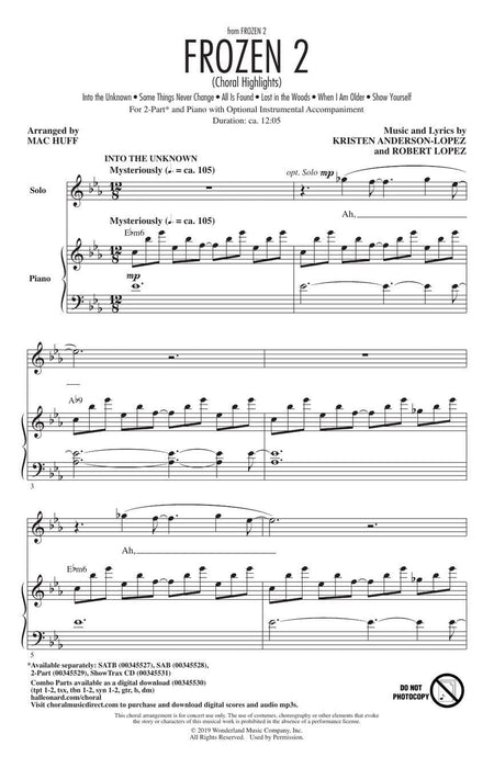 Frozen 2 (Choral Highlights) 合唱 | 小雅音樂 Hsiaoya Music