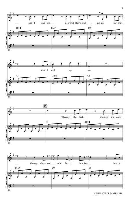 A Million Dreams from The Greatest Showman | 小雅音樂 Hsiaoya Music