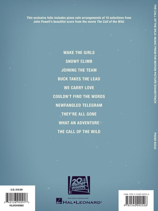 The Call of the Wild Music from the Motion Picture Soundtrack | 小雅音樂 Hsiaoya Music