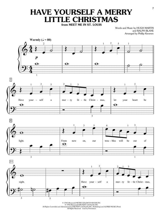 Christmas Movie Magic - 15 Enchanting Film Favorites The Phillip Keveren Series Big-Note Piano 音符鋼琴 | 小雅音樂 Hsiaoya Music