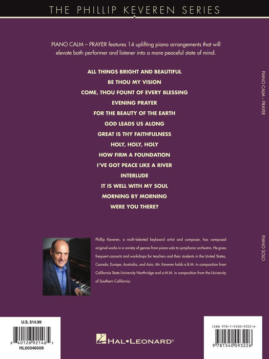 Piano Calm: Prayer 14 Reflective Arrangements by Phillip Keveren 鋼琴 | 小雅音樂 Hsiaoya Music