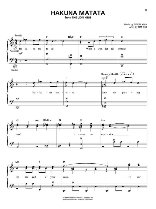 Disney Favorites for Accordion | 小雅音樂 Hsiaoya Music