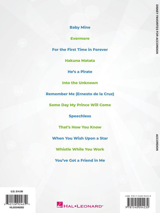 Disney Favorites for Accordion | 小雅音樂 Hsiaoya Music