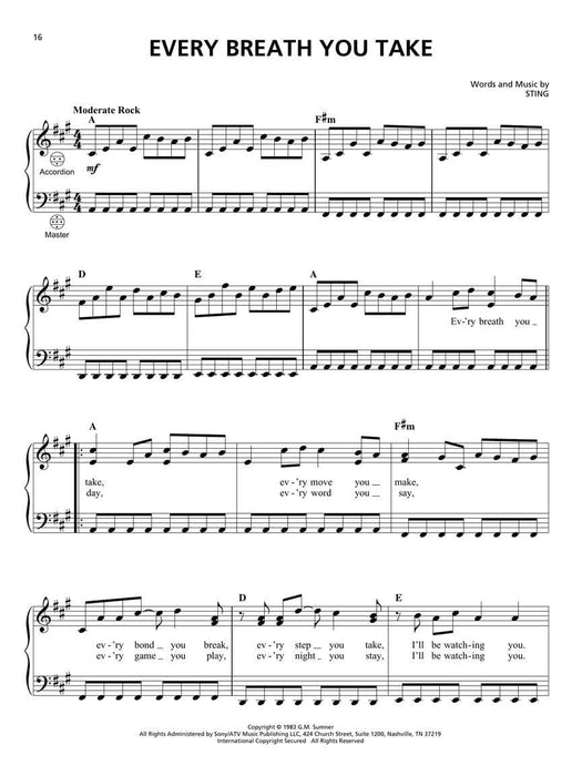 Easy Pop Songs for Accordion | 小雅音樂 Hsiaoya Music