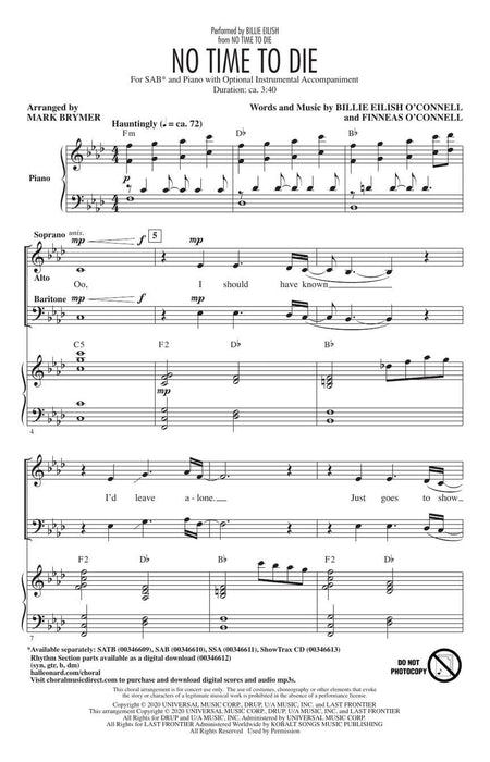 No Time to Die from No Time to Die | 小雅音樂 Hsiaoya Music