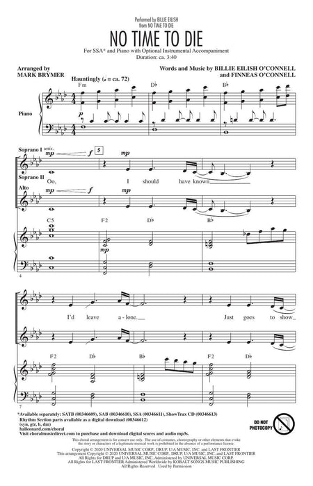 No Time to Die from No Time to Die | 小雅音樂 Hsiaoya Music