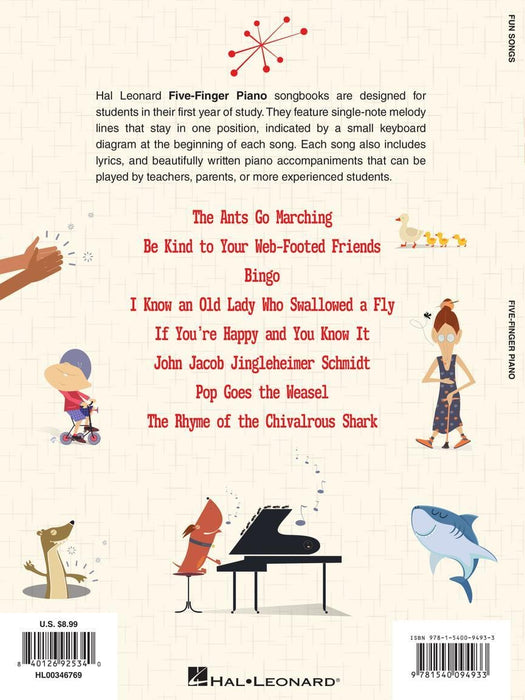 Fun Songs for Five-Finger Piano 鋼琴 | 小雅音樂 Hsiaoya Music