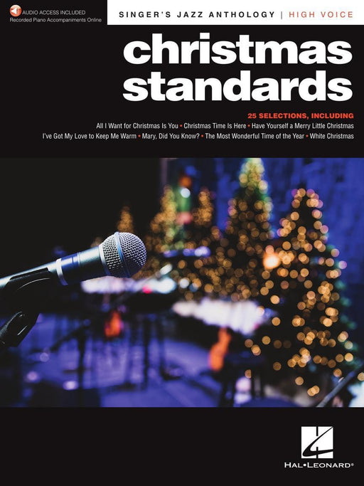Christmas Standards Singer's Jazz Anthology - High Voice with Recorded Piano Accompaniments Online 爵士音樂 高音 鋼琴 伴奏 | 小雅音樂 Hsiaoya Music
