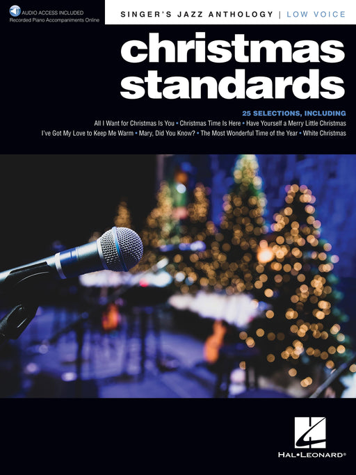 Christmas Standards Singer's Jazz Anthology - Low Voice with Recorded Piano Accompaniments Online 爵士音樂 低音 鋼琴 伴奏 | 小雅音樂 Hsiaoya Music