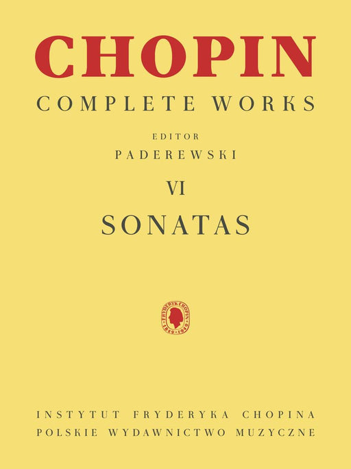 Sonatas Chopin Complete Works Vol. VI 蕭邦 奏鳴曲 鋼琴 波蘭版 | 小雅音樂 Hsiaoya Music