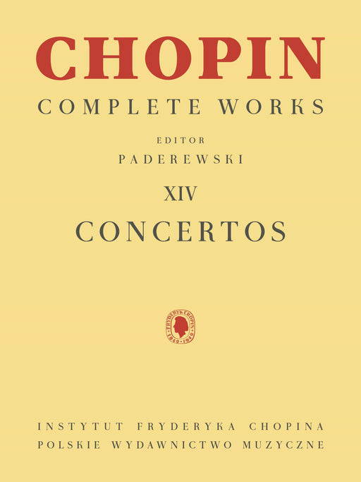 Concertos Piano Reduction for Two Pianos Chopin Complete Works Vol. XIV 蕭邦 鋼琴 協奏曲 雙鋼琴 波蘭版 | 小雅音樂 Hsiaoya Music