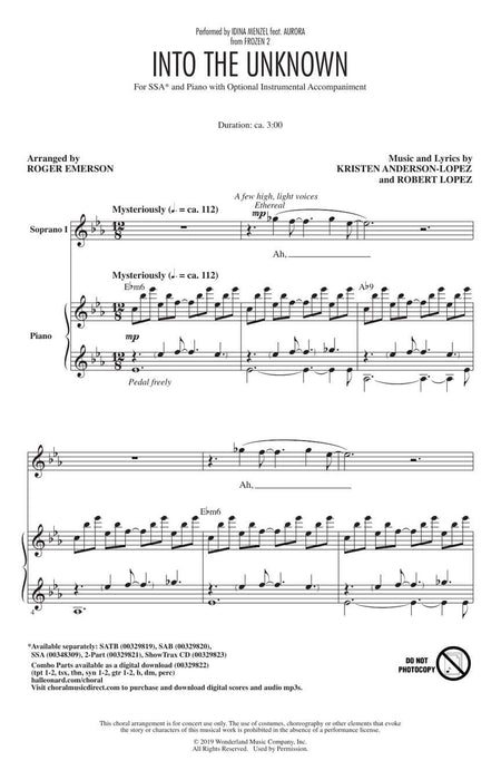 Into the Unknown from Frozen 2 | 小雅音樂 Hsiaoya Music