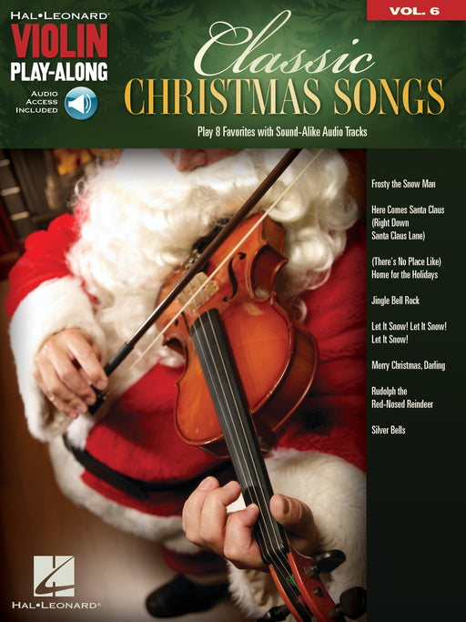 Classic Christmas Songs Violin Play-Along Volume 6 小提琴 | 小雅音樂 Hsiaoya Music