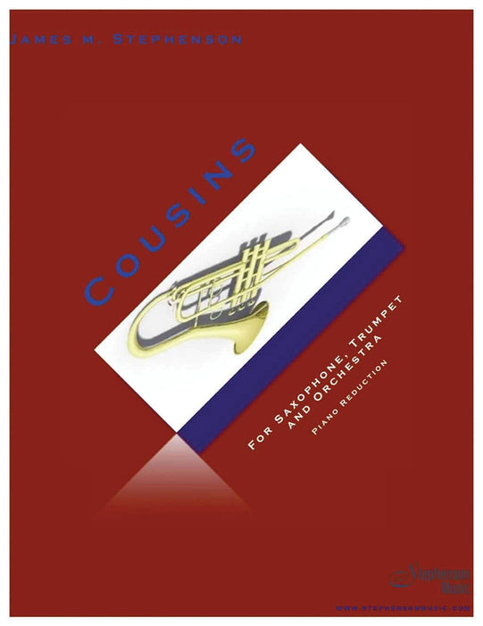 Cousins Saxophone, Trumpet and Orchestra - Piano Reduction 薩氏管 小號 管弦樂團鋼琴 | 小雅音樂 Hsiaoya Music