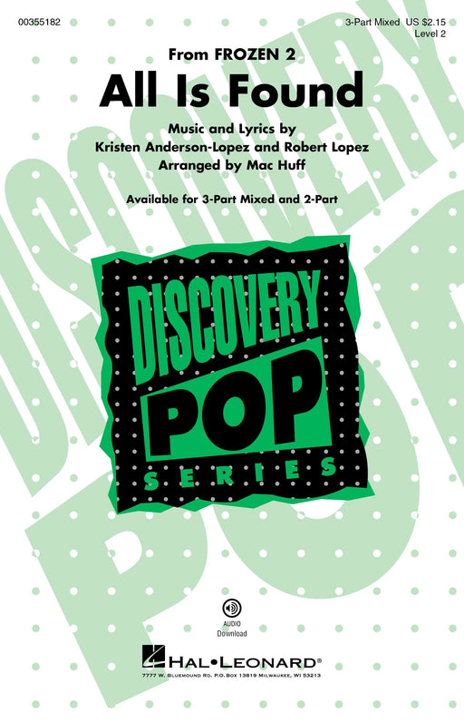 All Is Found (from Frozen 2) Discovery Level 2 | 小雅音樂 Hsiaoya Music