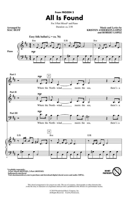 All Is Found (from Frozen 2) Discovery Level 2 | 小雅音樂 Hsiaoya Music