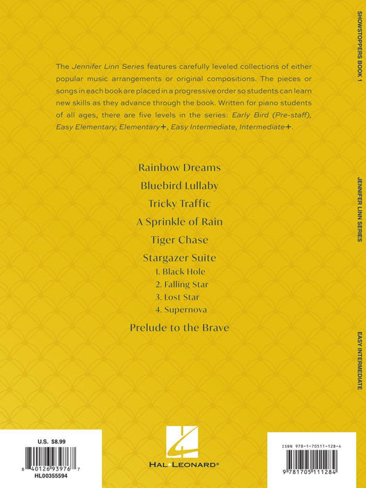 Showstoppers, Book 1 10 Original Easy Intermediate-Level Piano Solos in Progressive Order 鋼琴 獨奏 | 小雅音樂 Hsiaoya Music