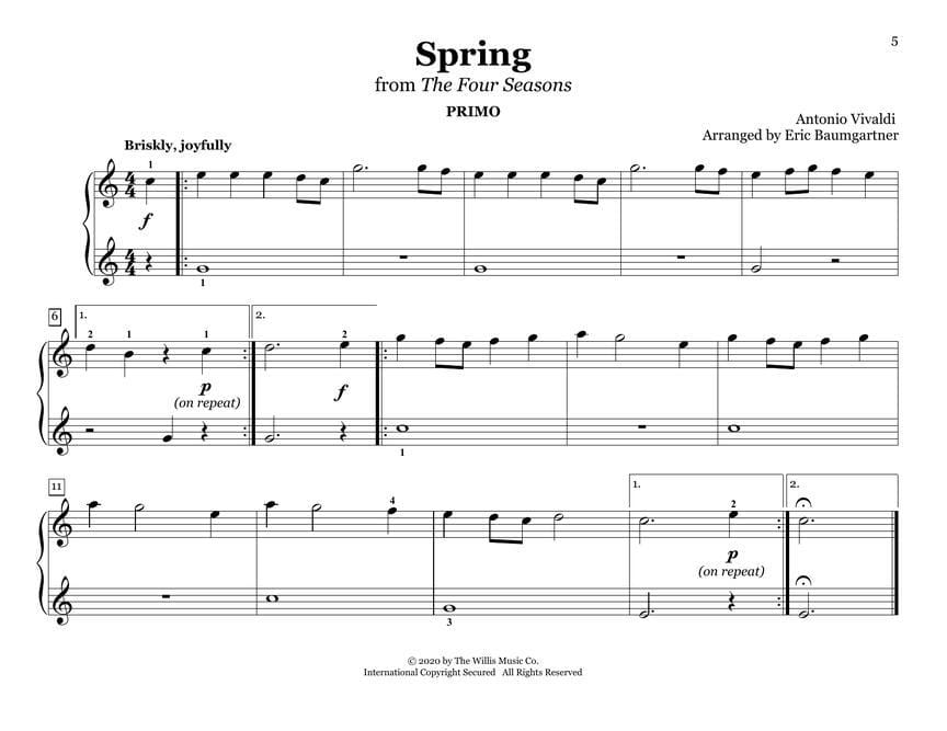 First Classical Duets John Thompson's Easiest Piano Course 古典二重奏 鋼琴 | 小雅音樂 Hsiaoya Music