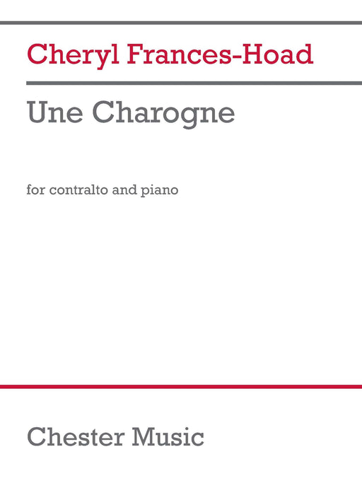 Une Charogne for Contralto and Piano 鋼琴 | 小雅音樂 Hsiaoya Music