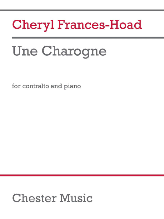 Une Charogne for Contralto and Piano 鋼琴 | 小雅音樂 Hsiaoya Music