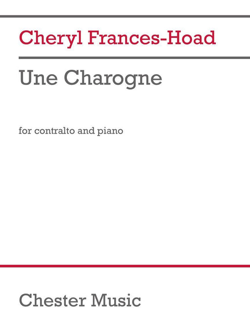 Une Charogne for Contralto and Piano 鋼琴 | 小雅音樂 Hsiaoya Music
