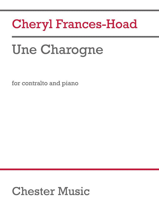Une Charogne for Contralto and Piano 鋼琴 | 小雅音樂 Hsiaoya Music