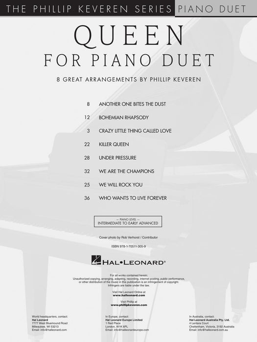 Queen for Piano Duet The Phillip Keveren Series 鋼琴 四手聯彈 鋼琴 | 小雅音樂 Hsiaoya Music