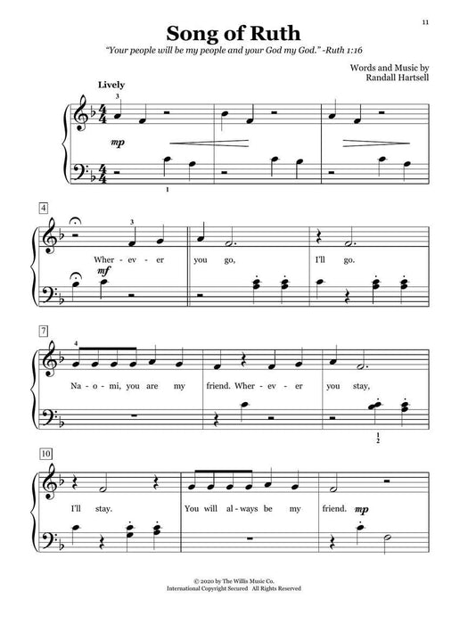 Sacred Stories and Songs Early to Later Elementary Level | 小雅音樂 Hsiaoya Music