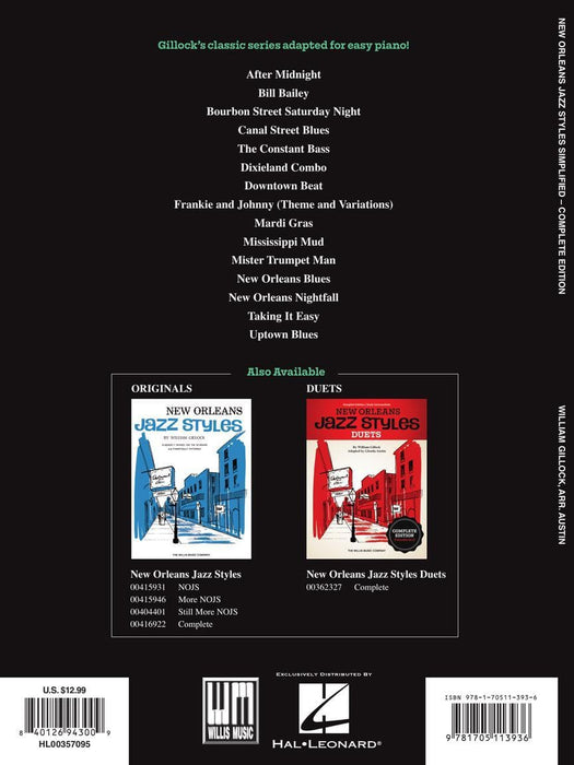 Simplified New Orleans Jazz Styles - Complete Edition 爵士音樂 | 小雅音樂 Hsiaoya Music