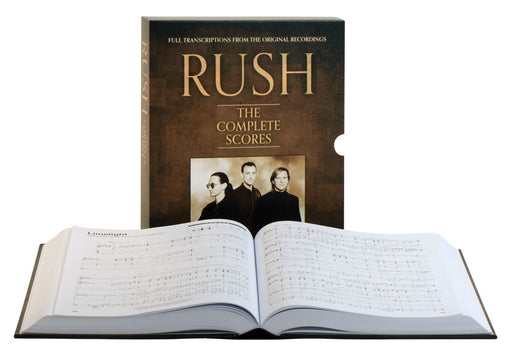 Rush - The Complete Scores Deluxe Hardcover Book with Protective Slip Case 總譜 | 小雅音樂 Hsiaoya Music