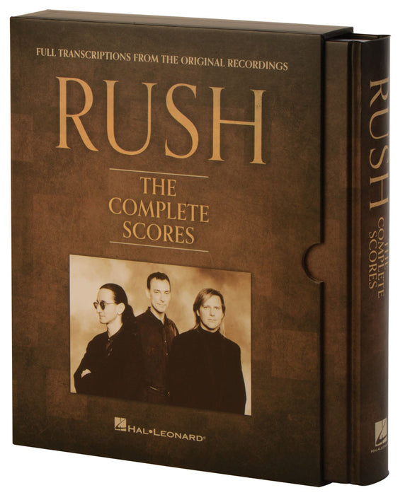 Rush - The Complete Scores Deluxe Hardcover Book with Protective Slip Case 總譜 | 小雅音樂 Hsiaoya Music