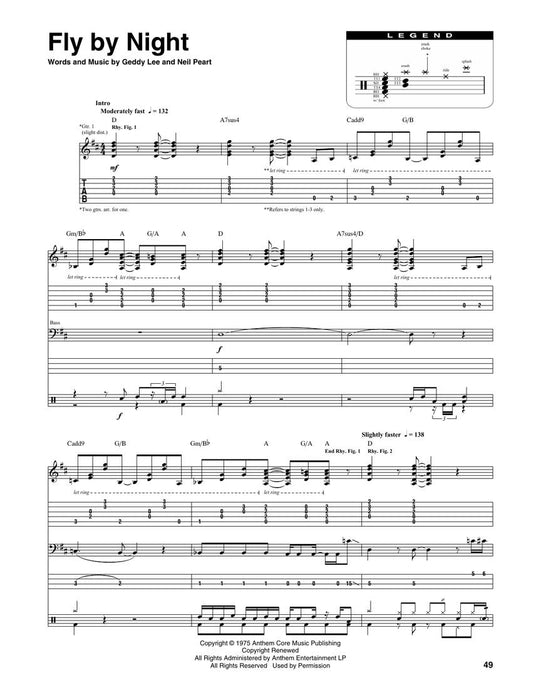 Rush - The Complete Scores Deluxe Hardcover Book with Protective Slip Case 總譜 | 小雅音樂 Hsiaoya Music