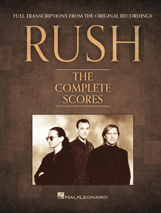 Rush - The Complete Scores Deluxe Hardcover Book with Protective Slip Case 總譜 | 小雅音樂 Hsiaoya Music