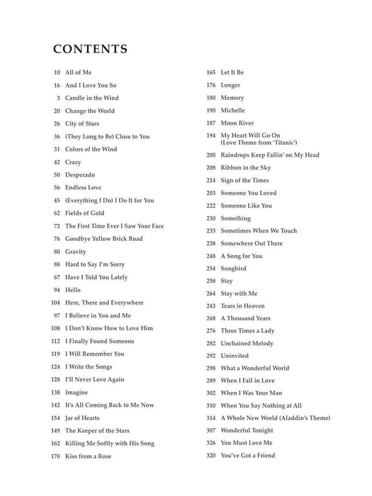 The Big Book of Ballads - 3rd Edition 敘事曲 | 小雅音樂 Hsiaoya Music