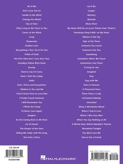 The Big Book of Ballads - 3rd Edition 敘事曲 | 小雅音樂 Hsiaoya Music