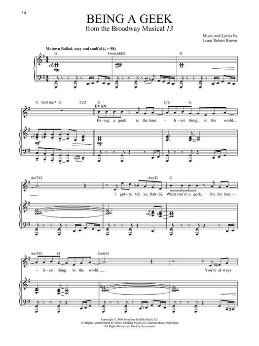 Jason Robert Brown Collection - Volume 2 24 Selections from Shows and Albums | 小雅音樂 Hsiaoya Music