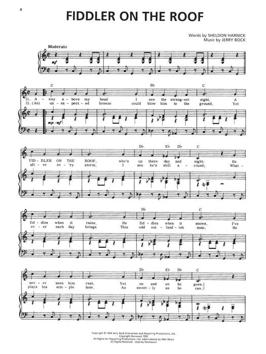 Fiddler on the Roof Vocal Selections | 小雅音樂 Hsiaoya Music