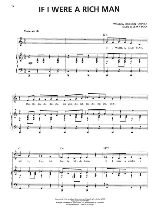 Fiddler on the Roof Vocal Selections | 小雅音樂 Hsiaoya Music