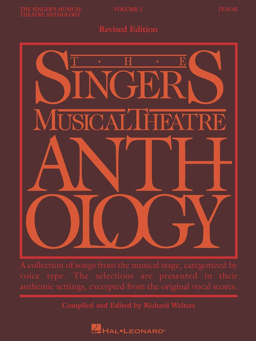 The Singer's Musical Theatre Anthology - Volume 1, Revised Tenor Book Only | 小雅音樂 Hsiaoya Music