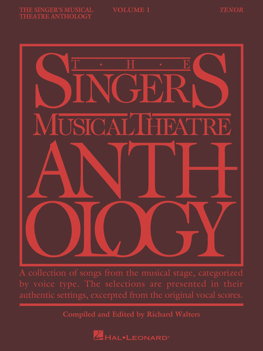 The Singer's Musical Theatre Anthology - Volume 1, Revised Tenor Book Only | 小雅音樂 Hsiaoya Music