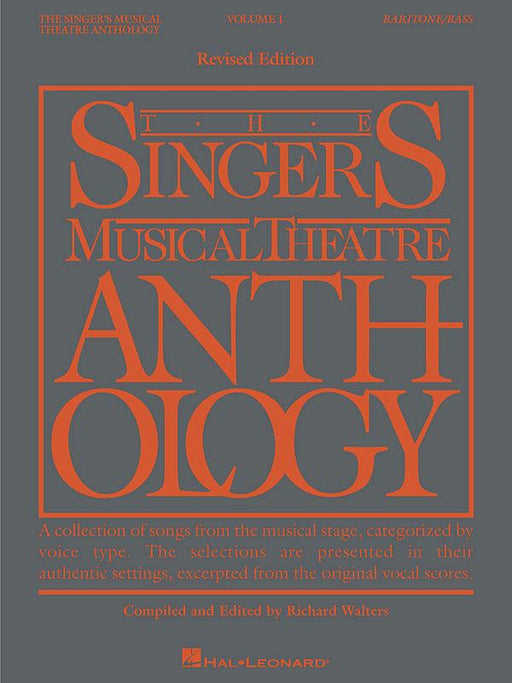 The Singer's Musical Theatre Anthology - Volume 1, Revised Baritone/Bass Book Only | 小雅音樂 Hsiaoya Music