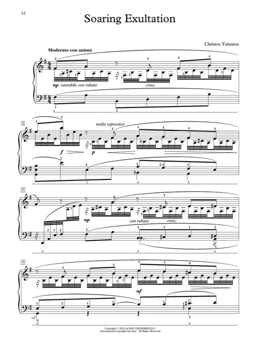 Five Summer Pieces Romantic Tone Poems for Piano Solo Late Intermediate to Advanced Level 小品 鋼琴 獨奏 | 小雅音樂 Hsiaoya Music