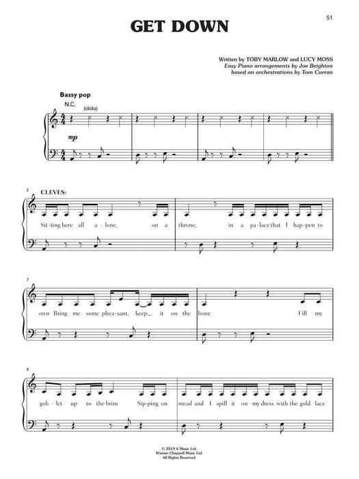 Six: The Musical Easy Piano Selections 鋼琴 | 小雅音樂 Hsiaoya Music